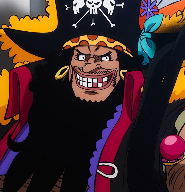 Marshall D. Teach - Captain of the Blackbeard Pirates
